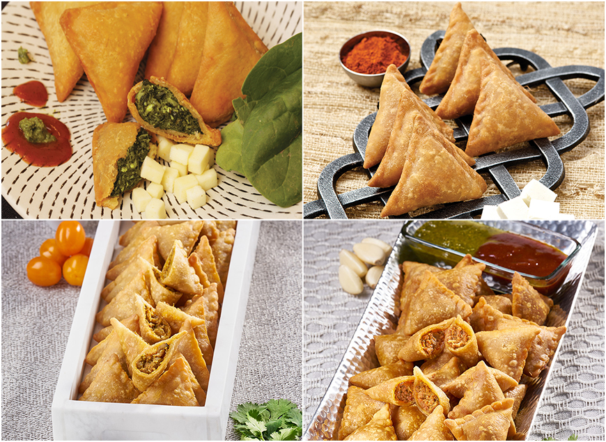 Ready-to-Eat variety of lip-smacking Samosas